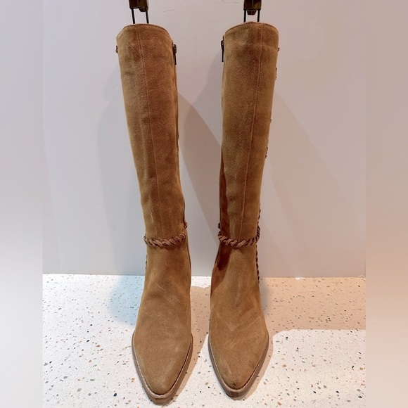 COCONUTS by Matisse Earl Womens Saddle Knee High Boots - Picture 6 of 16